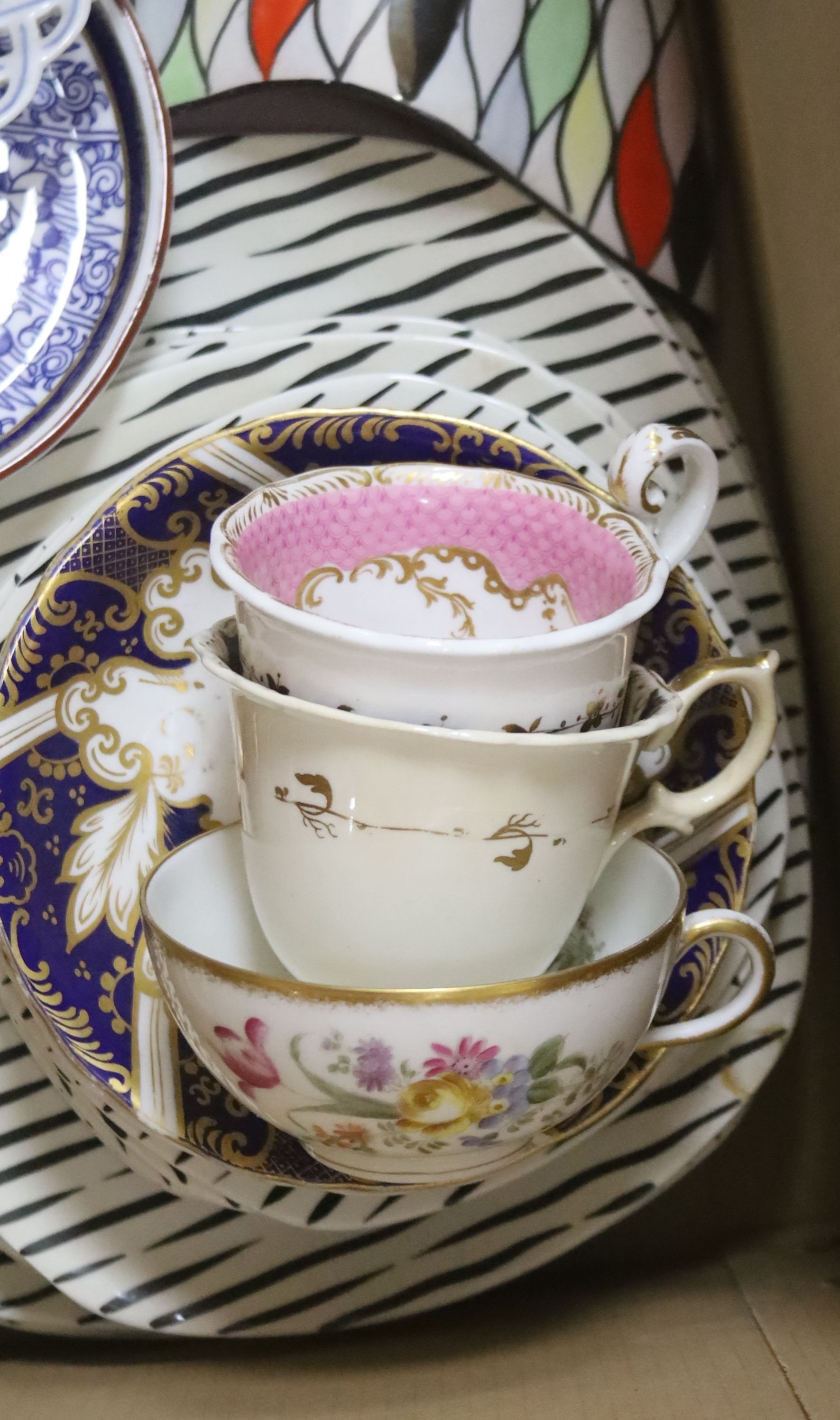 Mixed ceramics including Midwinter